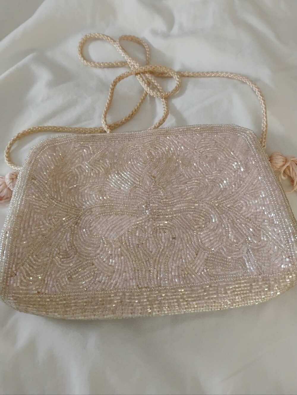 Pink Vintage Crossbody Bag